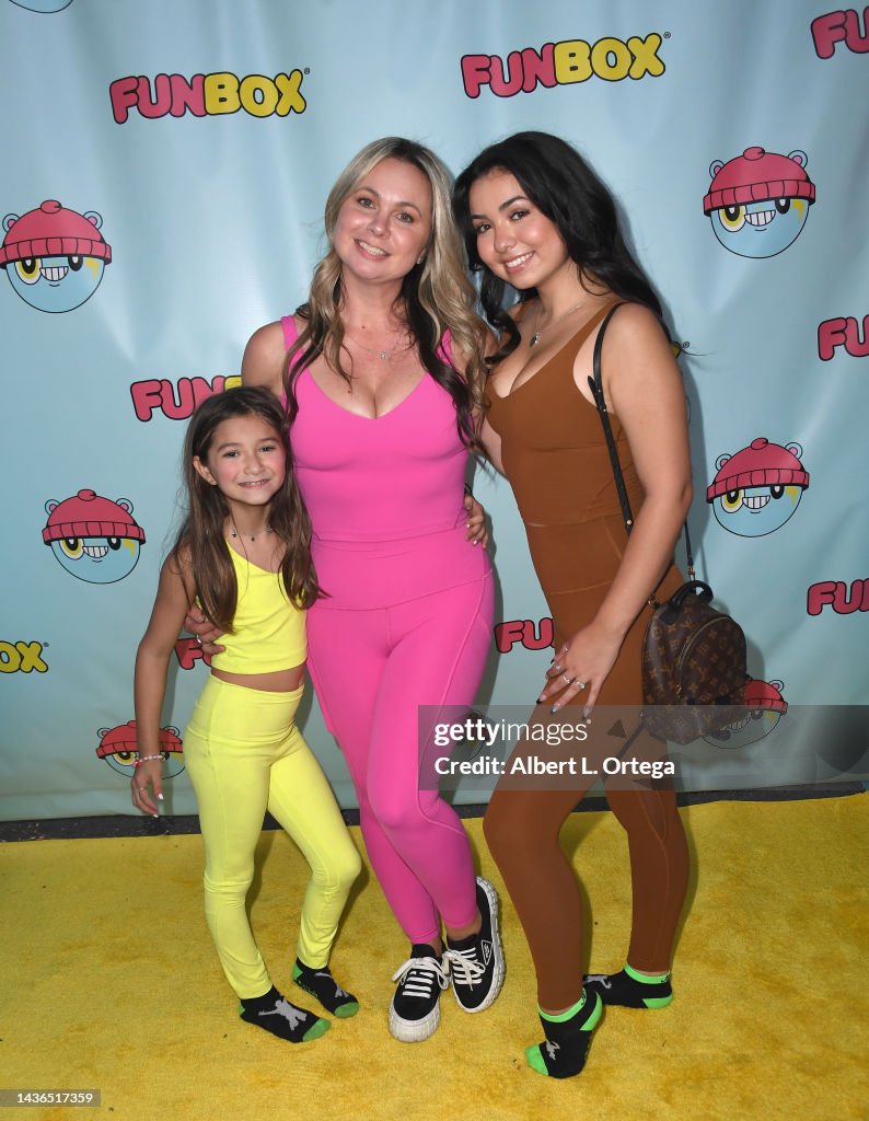 Fun Box Vip Lola Armendariz, Ryan Armendariz and Laura Krystine attend VIP Night ...