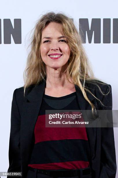 Christina Rosenvinge attends the 15th anniversary photocall of Filmin at the Callao cinema on October 25, 2022 in Madrid, Spain.