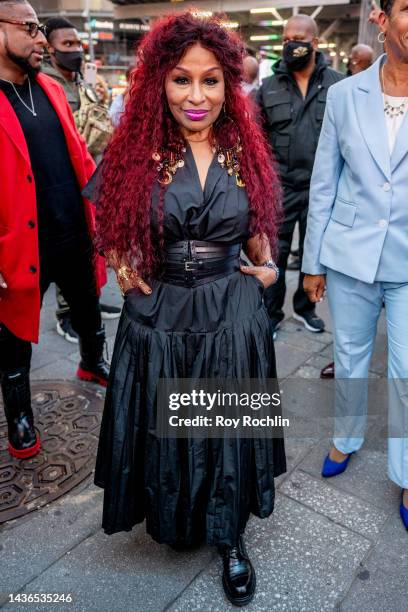Chaka Khan attends as City Council of New York presents Chaka Khan with proclamation honoring her life and achievements at Times Square on October...