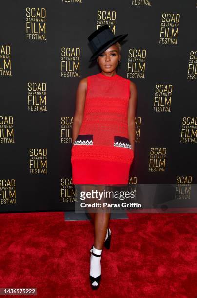 Janelle Monáe attends day 4 of The 25th SCAD Savannah Film Festival on October 25, 2022 in Savannah, Georgia.
