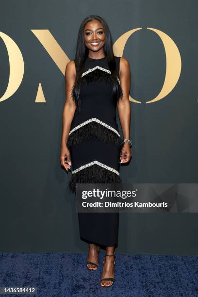 Patina Miller attends the 2022 WWD Honors at Cipriani South Street on October 25, 2022 in New York City.