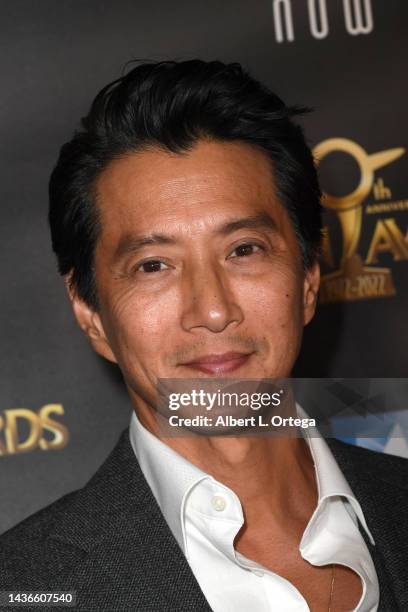 Will Yun Lee attends the 50th anniversary of The Saturn Awards at The Marriott Burbank Convention Center on October 25, 2022 in Burbank, California.