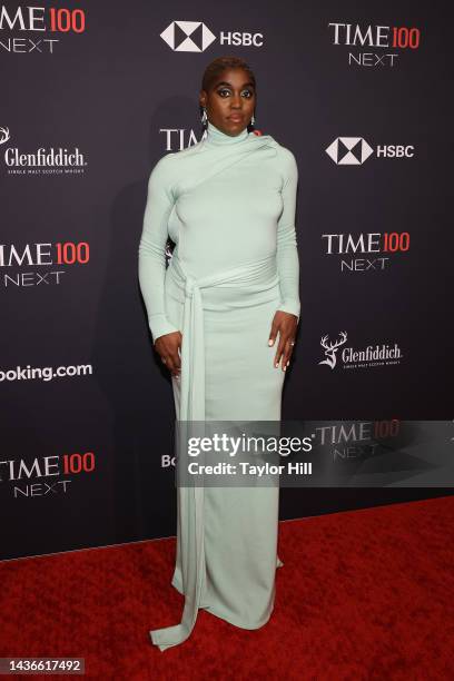 Lashana Lynch attends the 2022 Time 100 Next at Second on October 25, 2022 in New York City.