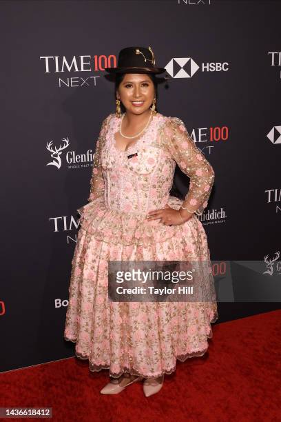 Eva Copa attends the 2022 Time 100 Next at Second on October 25, 2022 in New York City.