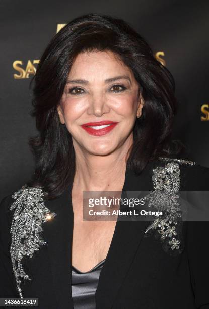 Shohreh Aghdashloo attends the 50th anniversary of The Saturn Awards at The Marriott Burbank Convention Center on October 25, 2022 in Burbank,...
