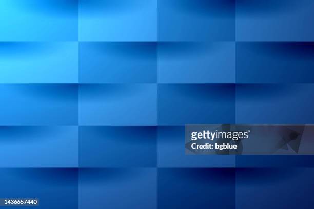 stockillustraties, clipart, cartoons en iconen met abstract blue background - geometric texture - rectangle pattern