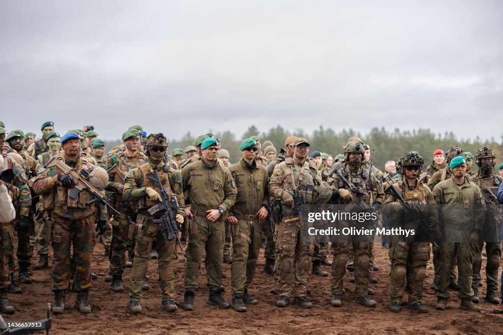 King Philippe Of Belgium And Queen Mathilde : State Visit In Lithuania - Day Three