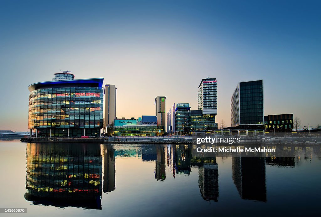 Media city at Salford Quays