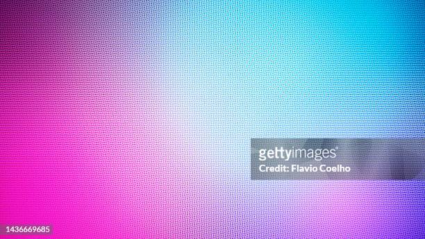 pink and blue moire pattern background - computer monitor stock pictures, royalty-free photos & images