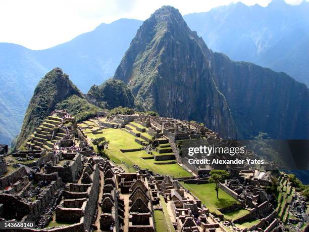 machu picchu - machu picchu fotografías e imágenes de stock