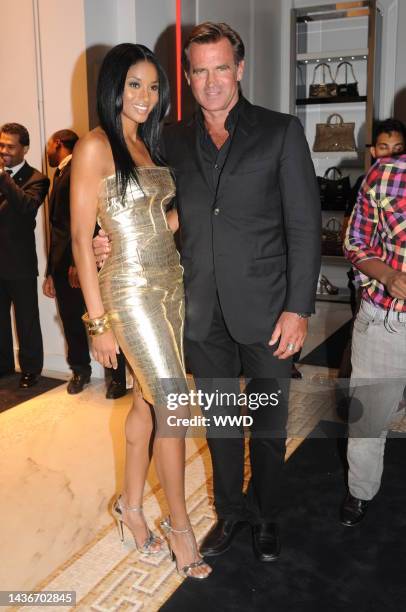 Ciara and Paul Beck attends Fashion's Night Out 2009 at Versace.