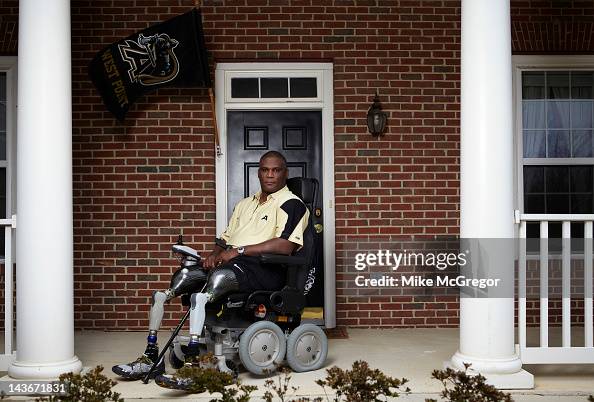 Lt Roderick Gadson Lieutenant Colonel Gregory Gadson is photographed at home for Self ...