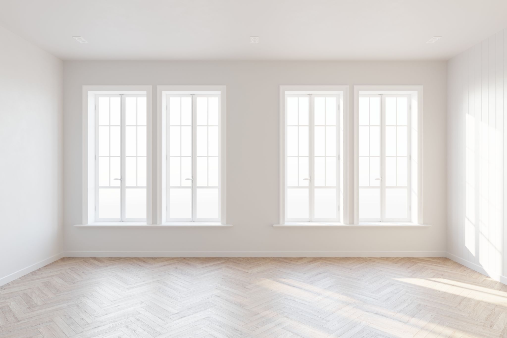 floor to ceiling windows