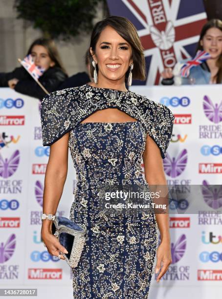 Janette Manrara attends the Pride of Britain Awards 2022 at Grosvenor House on October 24, 2022 in London, England.