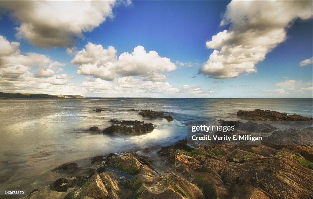 View across Hannafore, Looe, Cornwall