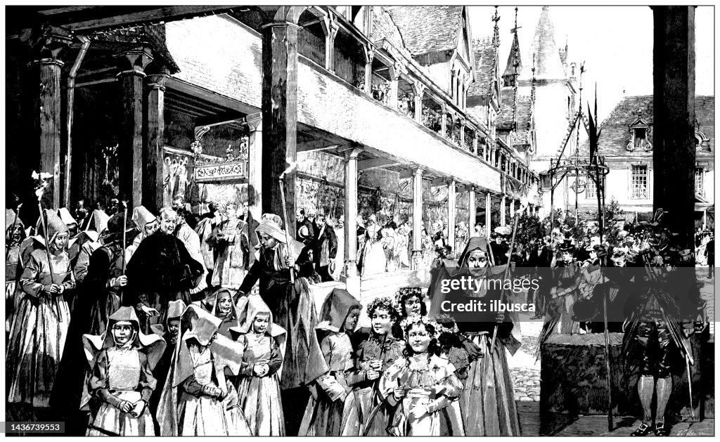 Ancient image: Corpus Christi at the Hospital of Beaune