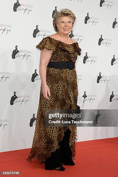 Viviane Reding attends the Axel Springer 100th Anniversary at the Axel Springer Haus on May 2, 2012 in Berlin, Germany.