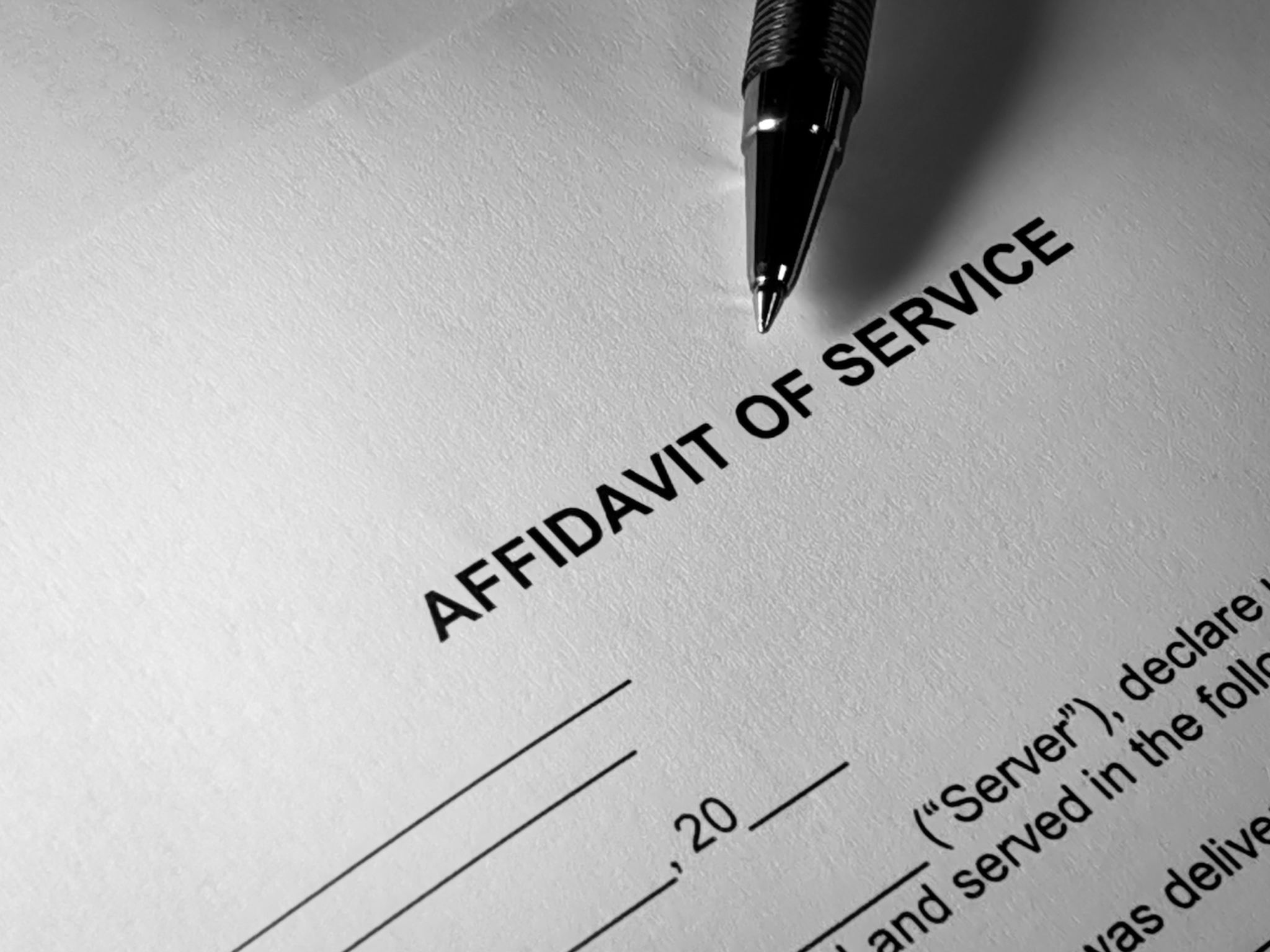 affidavit service