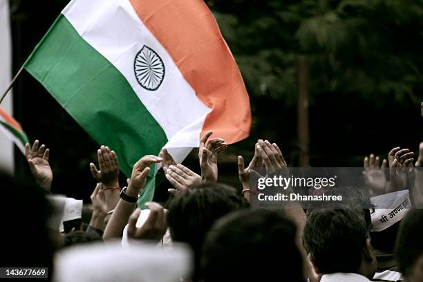 victory of democracy - india flag stock pictures, royalty-free photos & images