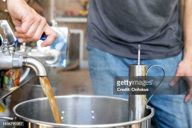 maple syrup production steps at sugar shack, quebec, canada - sugar shack stock pictures, royalty-free photos & images
