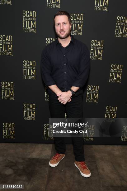 Matthew Heineman, of Retrograde, attends the Docs to Watch Directors Roundtable during the 25th SCAD Savannah Film Festival on October 26, 2022 in...