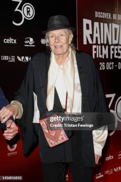 Vanessa Redgrave attends the "Corner Office" International Premiere Opening Gala - 30th Raindance Film Festival at The Waldorf Hilton Hotel on...