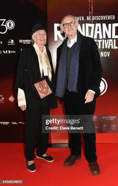 Dame Vanessa Redgrave and Jonathan Pryce attend the Raindance Film Festival's 30th anniversary opening gala party at The Waldorf Hilton Hotel,...