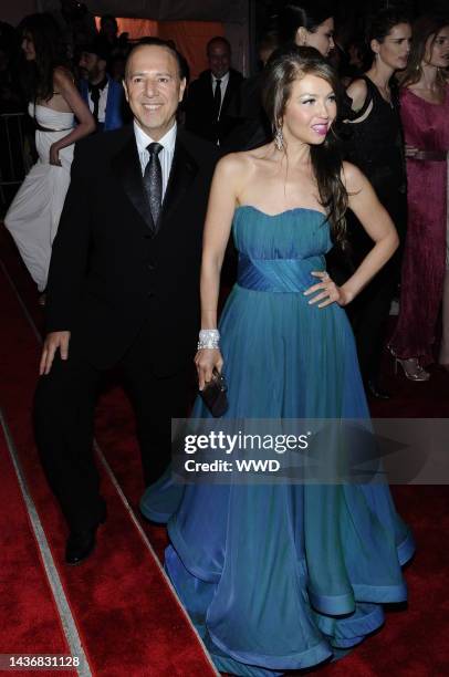 Tommy Mottola and Thalia Mottola attend the Metropolitan Museum of Art\'s 2009 Costume Institute gala.