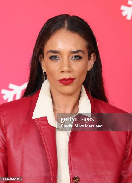 Hannah John-Kamen attends the UK special screening of "Bros" at Picturehouse Central on October 26, 2022 in London, England.