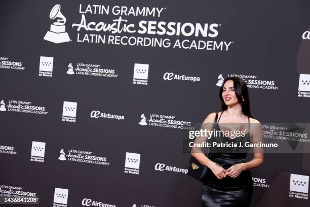 Mala Rodriguez attends the Latin Grammy Acoustic Sessions photocall at Las Ventas Bullring on October 26, 2022 in Madrid, Spain.