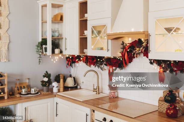 24,355 Christmas In Kitchen Stock Photos, High-Res Pictures, and Images ...
