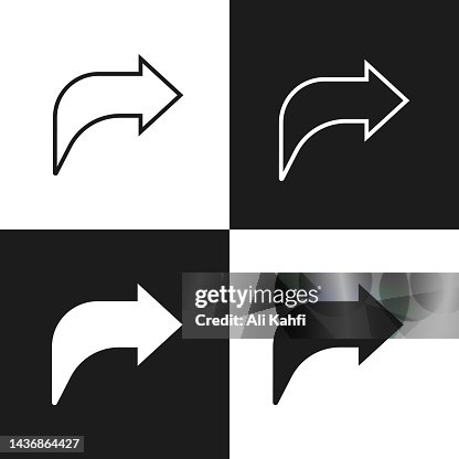 Forward arrow button icon Forward arrow button icon