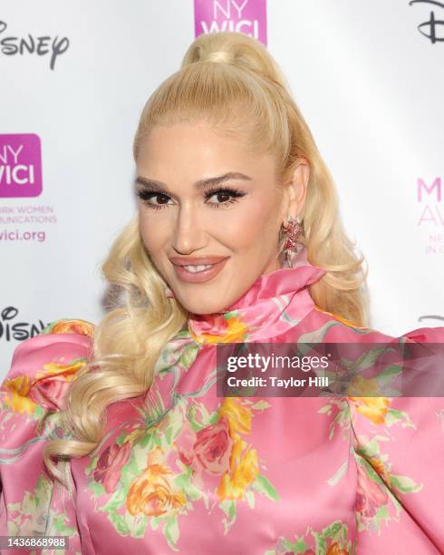 Gwen Stefani attends the 2022 Matrix Awards at The Ziegfeld Ballroom on October 26, 2022 in New York City.