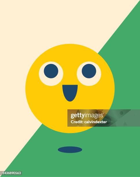 emoticon poster design - smiley face background stock illustrations