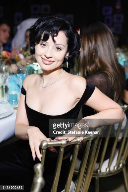Alexa Demie attends as Tiffany & Co. Celebrates the launch of the Lock Collection at Sunset Tower Hotel on October 26, 2022 in Los Angeles,...