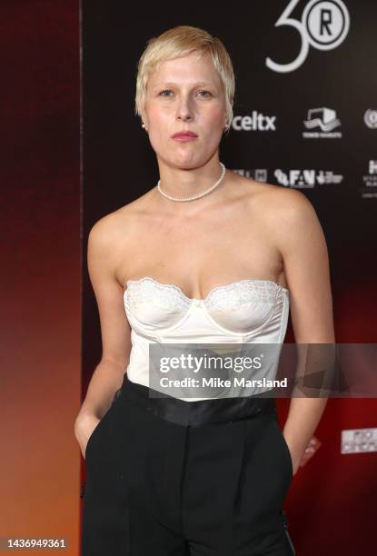 Lena Gora attends the "Corner Office" International Premiere Opening Gala during the 30th Raindance Film Festival at The Waldorf Hilton Hotel on...