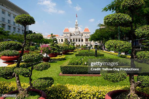 people's committee building, ho chi minh city - ho chi minh city 個照片及圖片檔