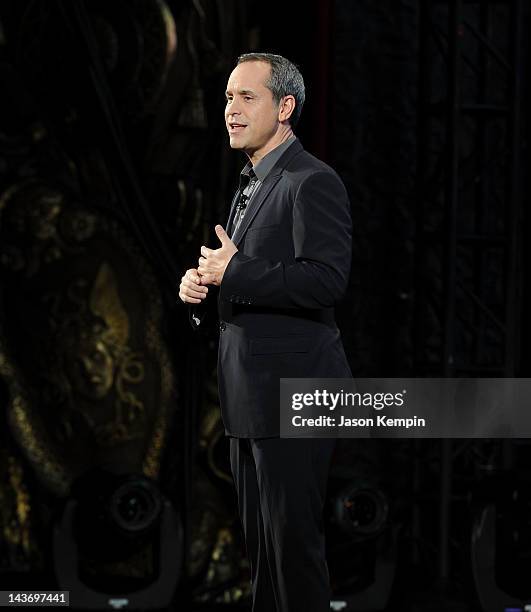 Brian Robbins attends YouTube 2012 Upfronts Presentation at Beacon Theatre on May 2, 2012 in New York City.