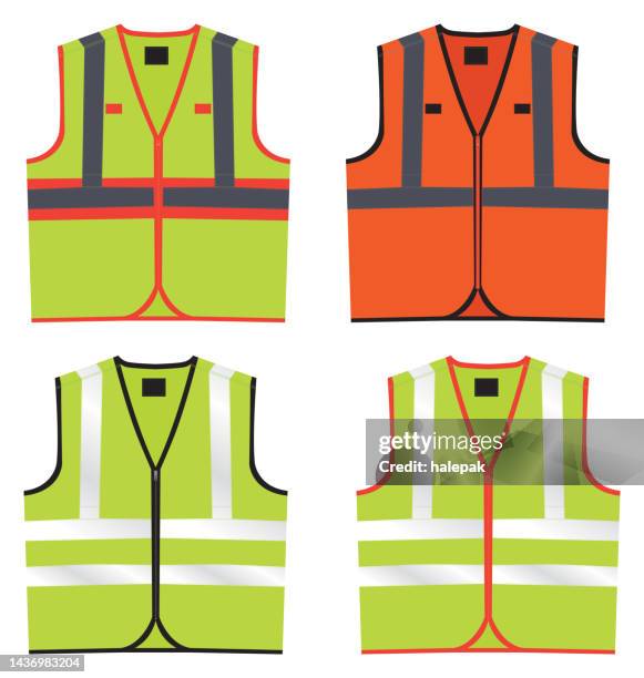 safety jacket - jacket stock illustrations