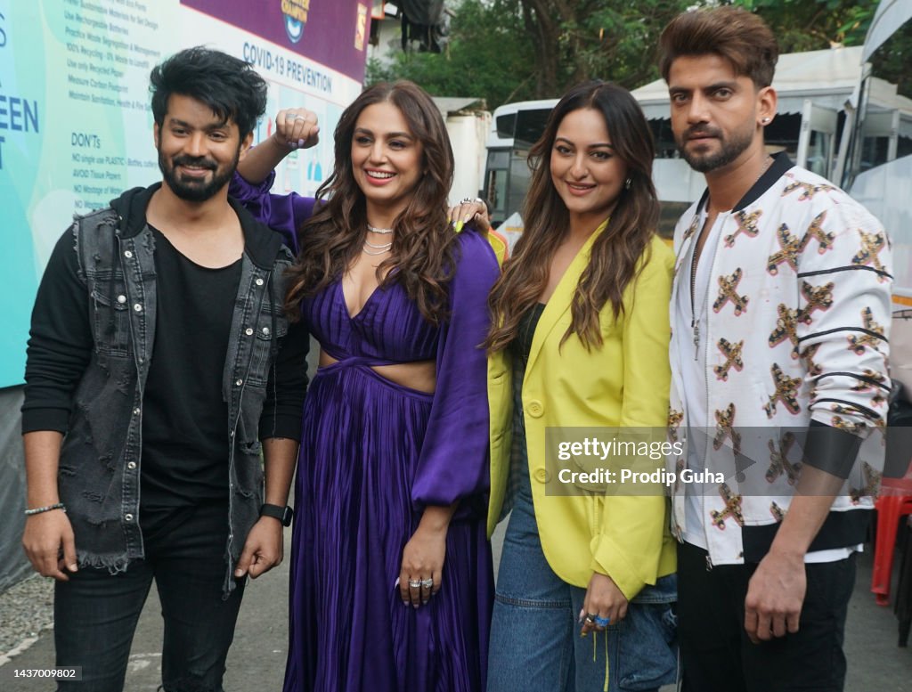 Mahath Raghavendra Mahat Raghavendra, Huma Qureshi, Sonakshi Sinha and Zaheer Iqbal ...
