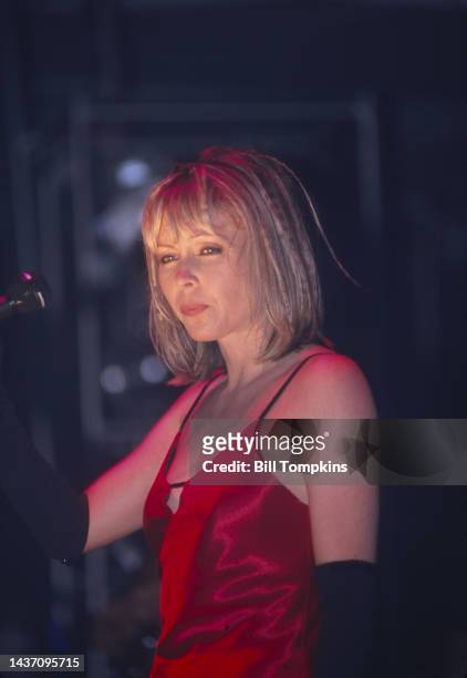 Bill Tompkins/Getty Images Teri Nunn of Berlin performing on July 1998 in San Diego.