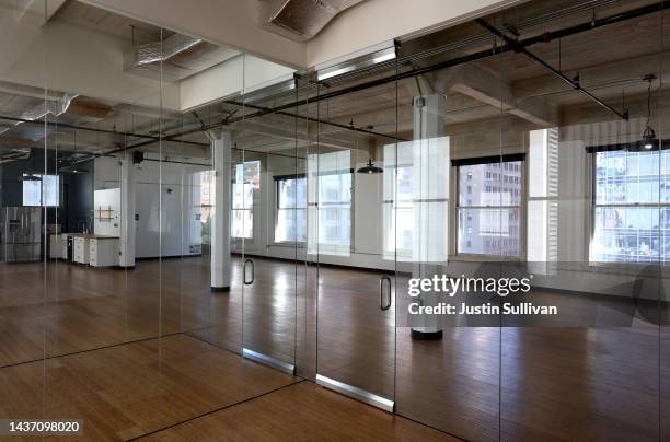 An office sits vacant on October 27, 2022 in San Francisco, California. According to a report by commercial real estate firm CBRE, the city of San...