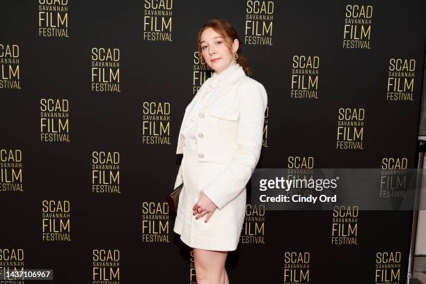 Kayli Carter attends the Red Carpet And Gala Screenings Of "Devotion" And "Taurus" during 25th SCAD Savannah Film Festival on October 27, 2022 in...