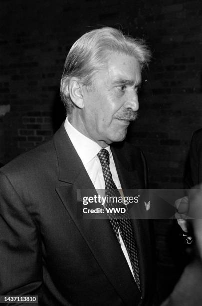 Franco Cristaldi attends an event at the Tribeca Bar and Grill in New York City on February 1, 1990.