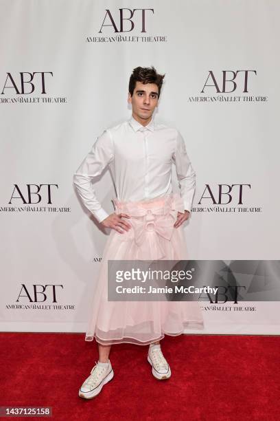 João Menegussi attends the American Ballet Theatre Fall Gala at The David Koch Theatre at Lincoln Center on October 27, 2022 in New York City.