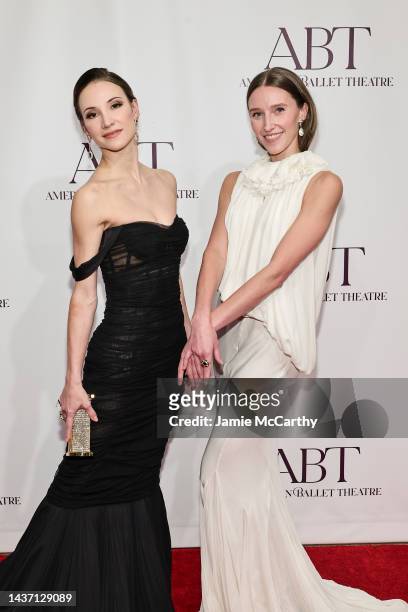 Christine Shevchenko and Devon Teuscher attend the American Ballet Theatre Fall Gala at The David Koch Theatre at Lincoln Center on October 27, 2022...