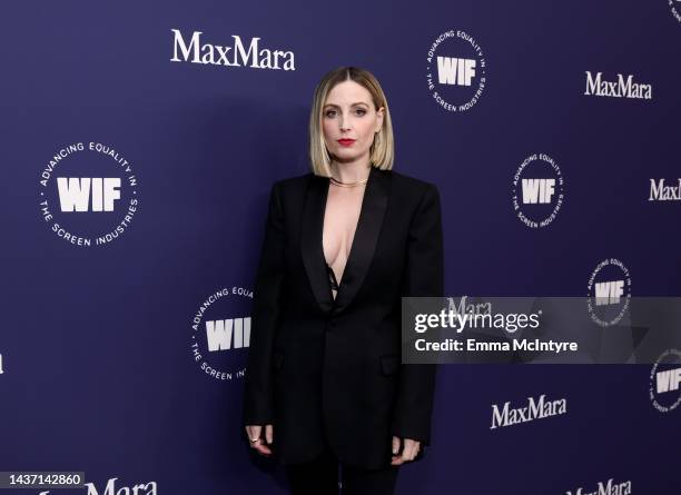 Jessica Knoll attends the WIF Honors: Forging Forward Gala sponsored by Max Mara, ShivHans Pictures, Lexus and STARZ at The Beverly Hilton on October...