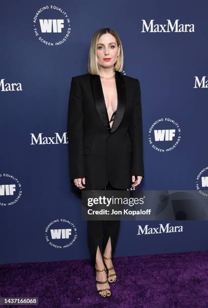 Jessica Knoll attends WIF Honors celebrating Women “Forging Ahead” in Entertainment, sponsored by Max Mara, at The Beverly Hilton on October 27, 2022...