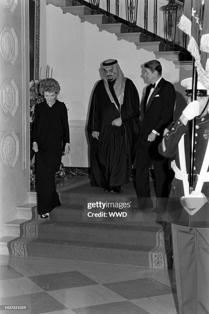 White House Dinner for King Fahd of Saudi Arabia