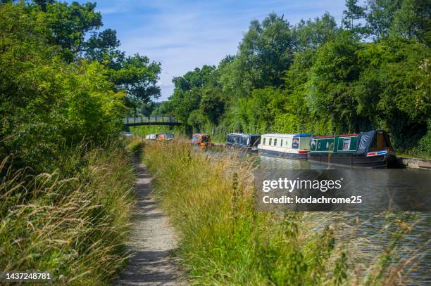 Grand Union Canal at Hatton Locks Warwickshire England UK (1437248781 ...
